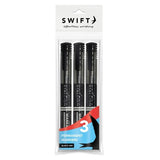 Permanent Markers 3 Pack Black