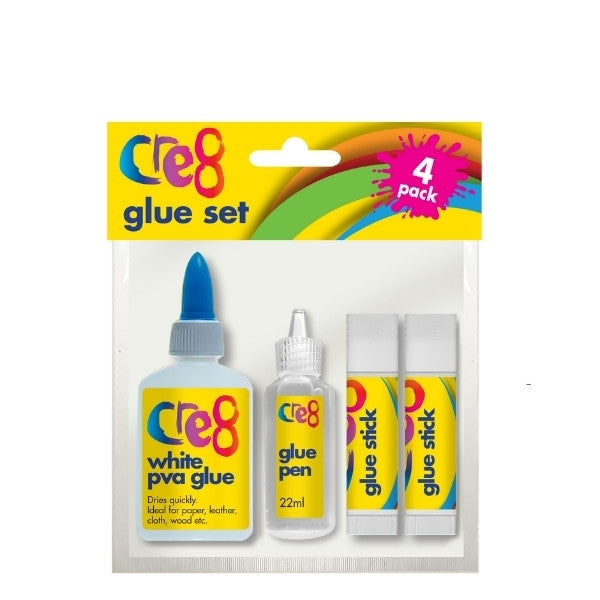 Glue Set 4 Pack