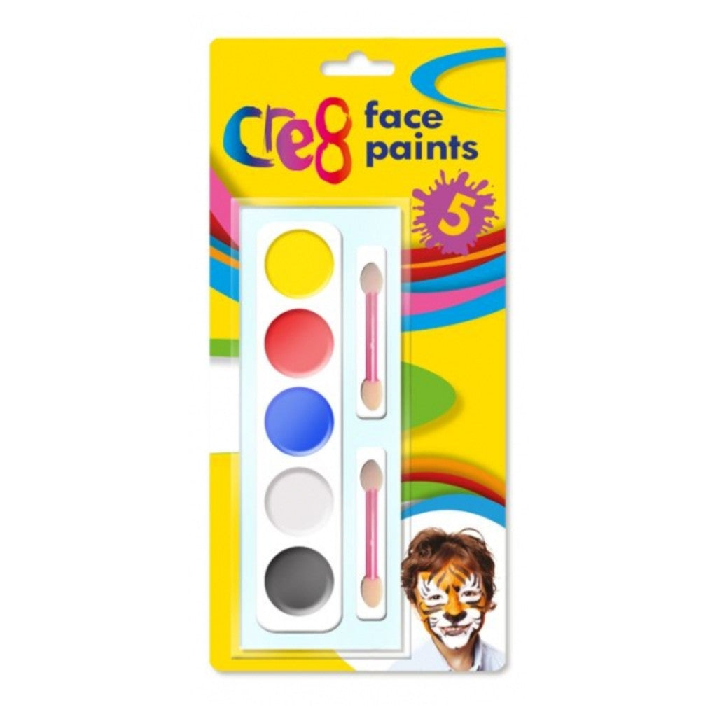 Face Paints 5 Colours