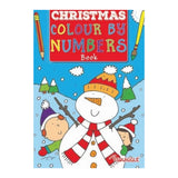 Christmas Colour By Numbers Book