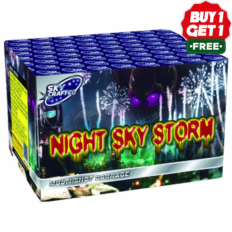 Night Sky Storm Barrage | 30 Shot