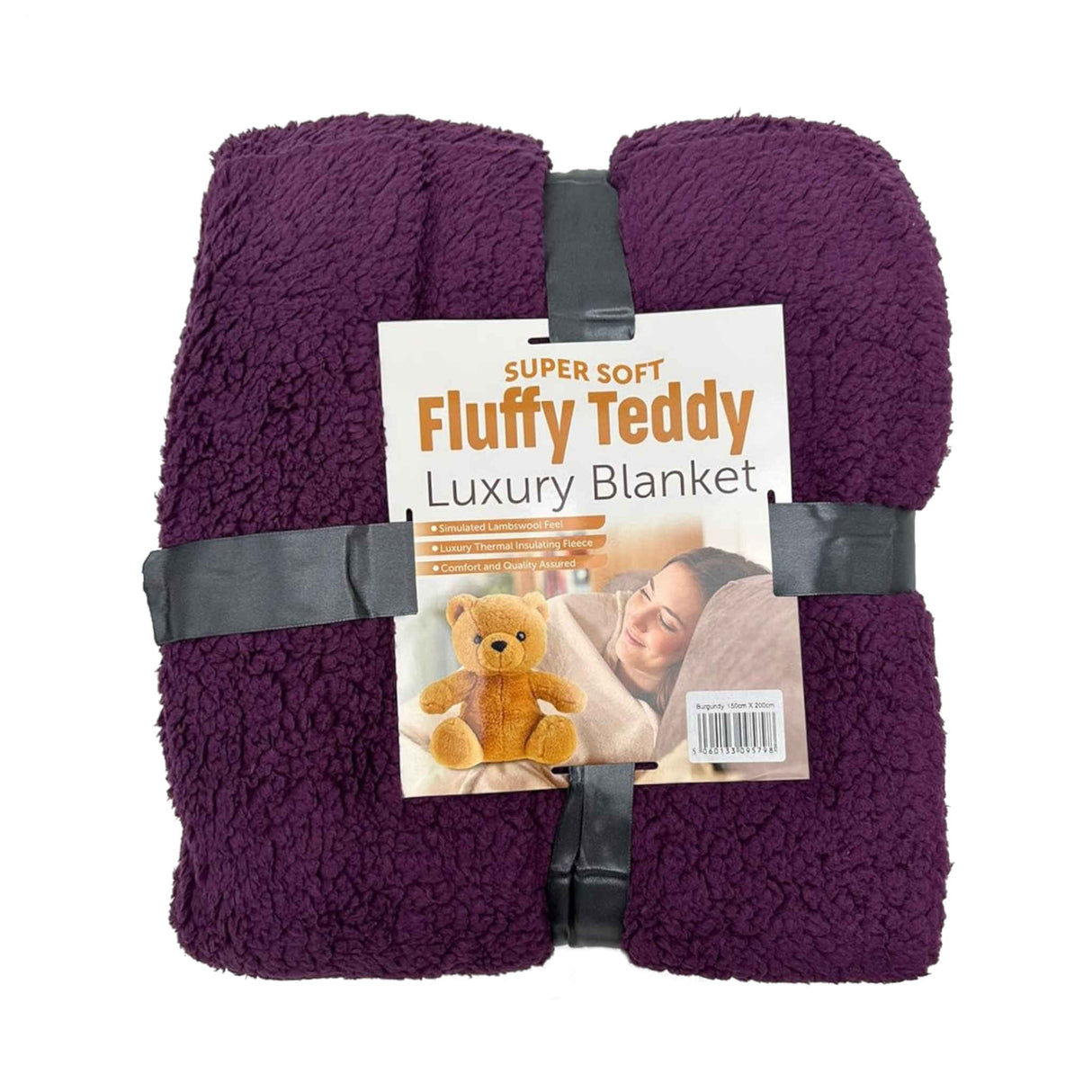 Super Soft Fluffy Teddy Luxury Blanket