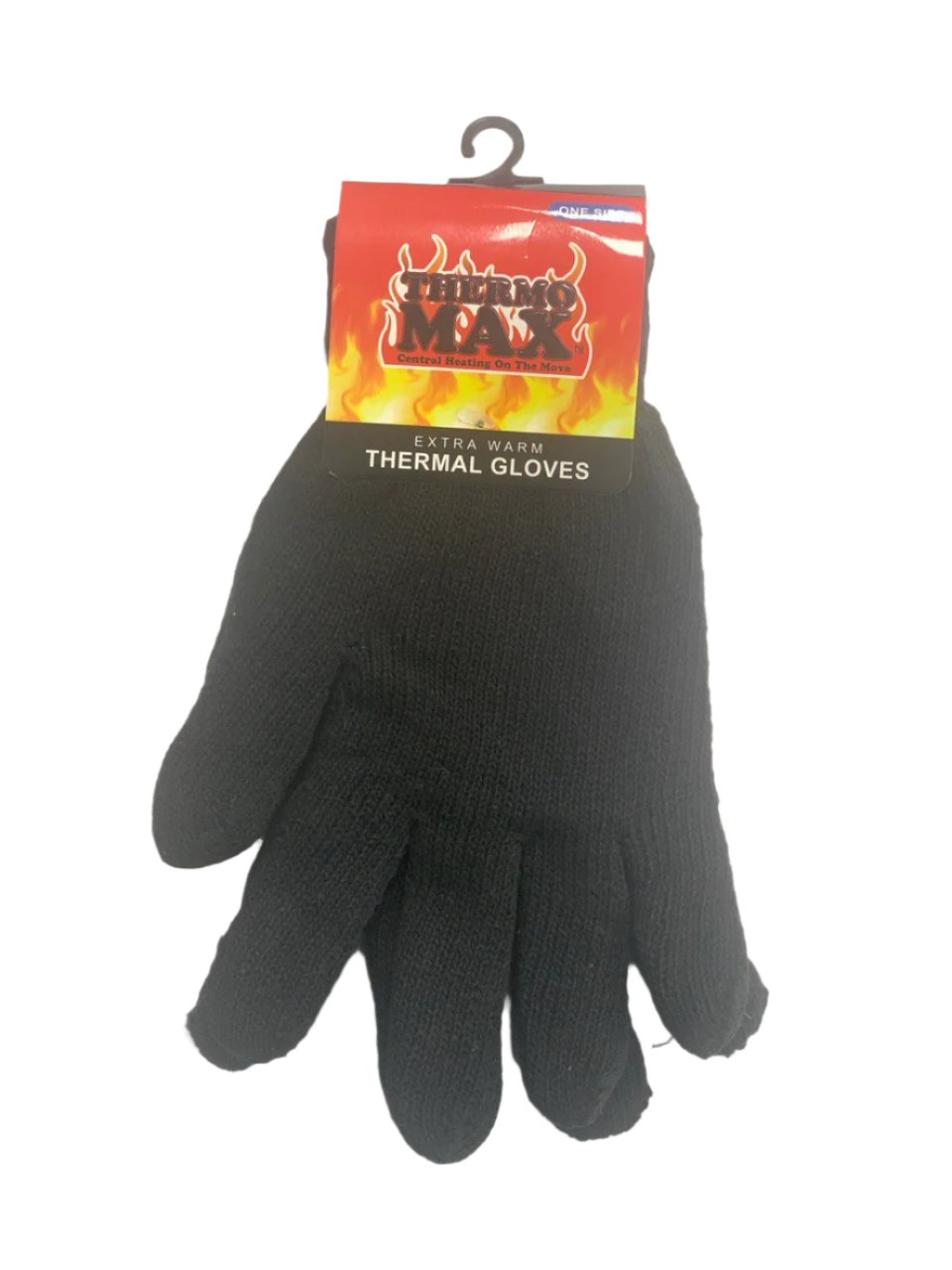 Men's 1pk Acrylic Gloves Black