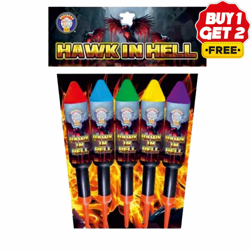 Hawk In Hell Rockets | 5 Piece