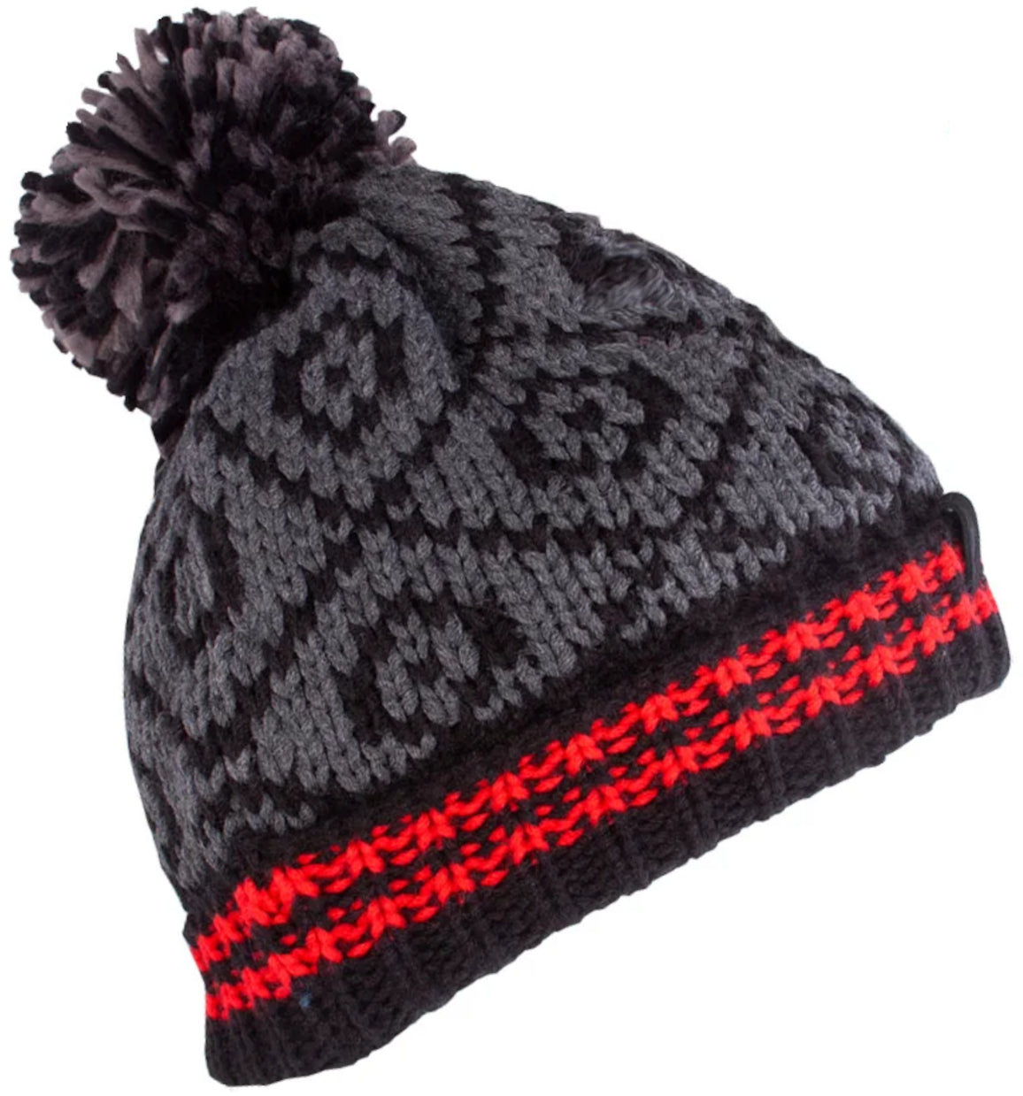 Boys Nordic Stripe Bobble Hat 1pk