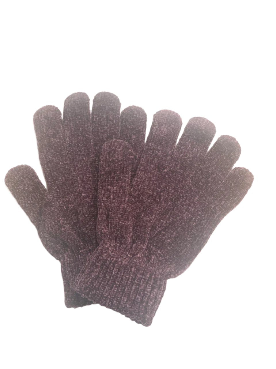 Ladies Chenille Gloves