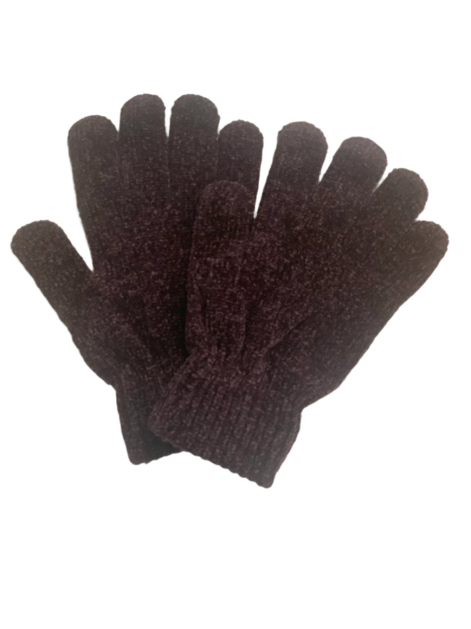 Ladies Chenille Gloves