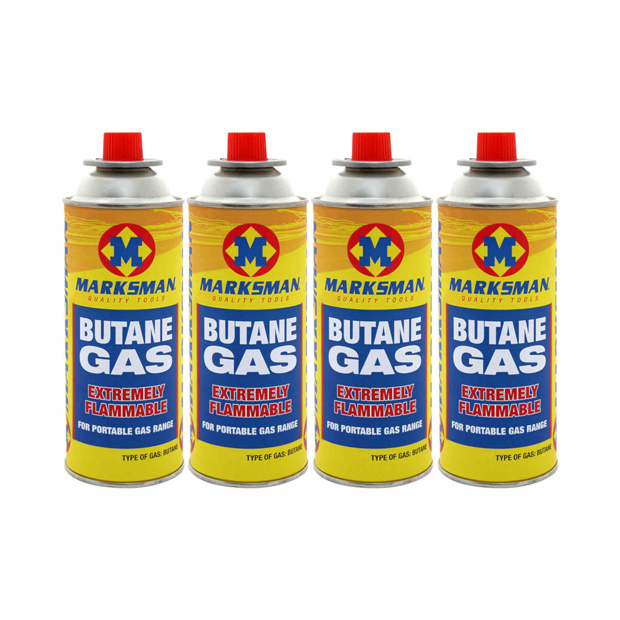 Marksman Butane Gas 227g 4pk