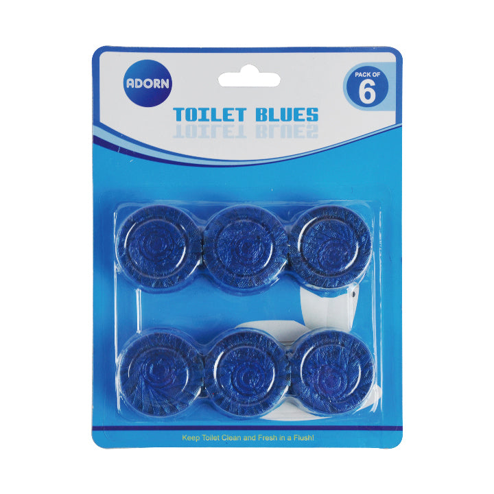 Toilet Blue 6pk