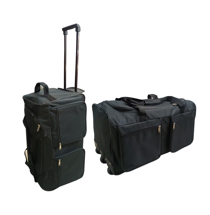 3 Wheels Cargo Travel Bag 25" 65x30x33cm