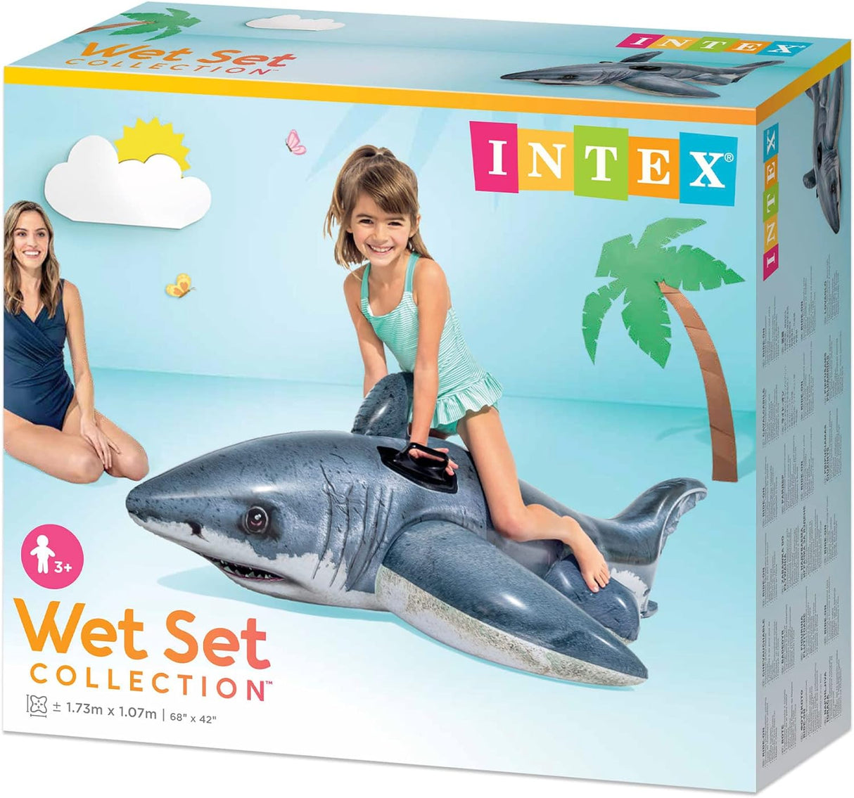 Intex Shark Ride-On 173cmx107cm