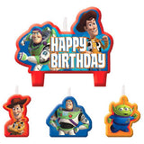 Disney Pixar Toy Story Birthday Candle Set 4 Pack