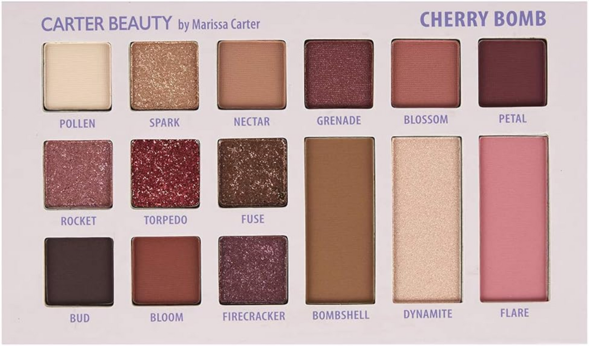 Carter Beauty Cherry Bomb Mixed Face & Eye Palette