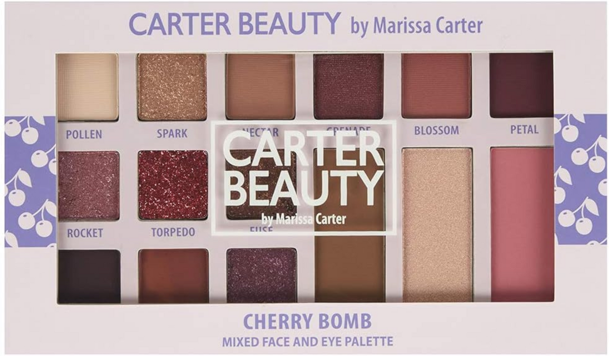 Carter Beauty Cherry Bomb Mixed Face & Eye Palette