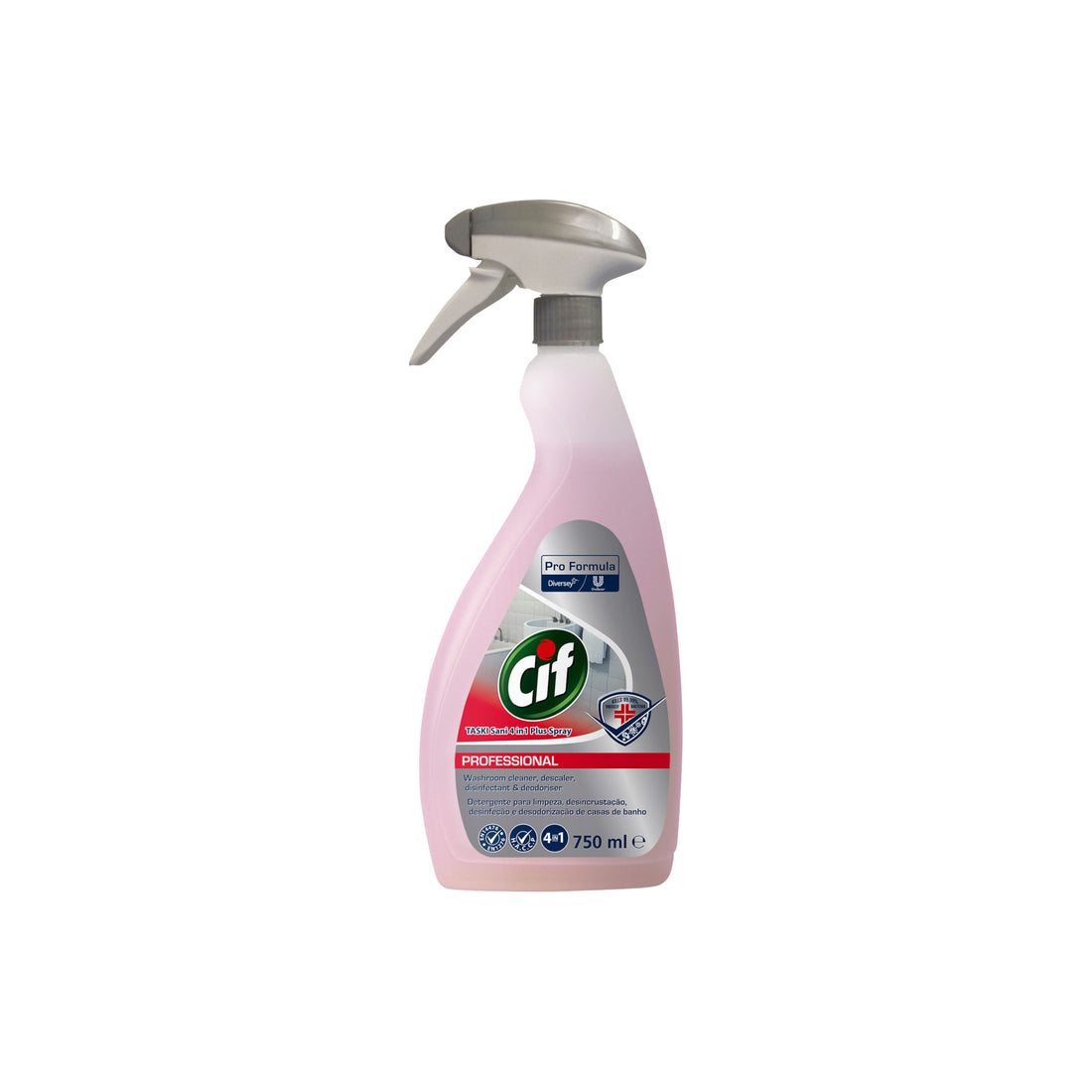 Cif Washroom Spray 4In1 750Ml