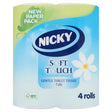 Nicky Soft Touch Toilet Tissue 2Ply 4 Pack