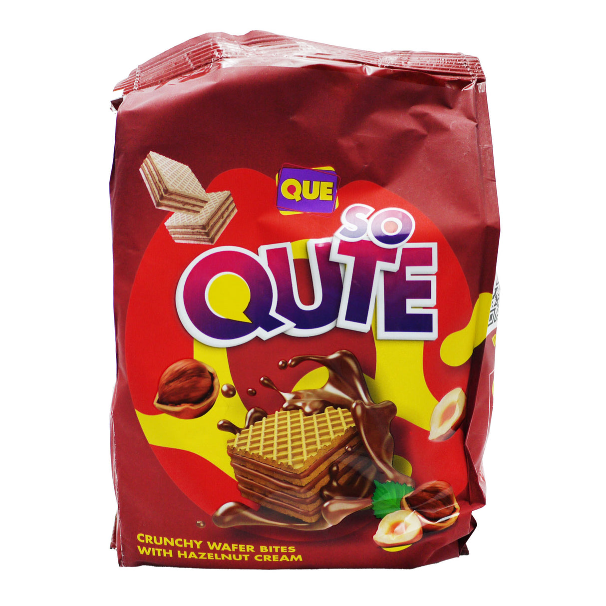 Que Wafer Bites With Hazelnut Cream 200g