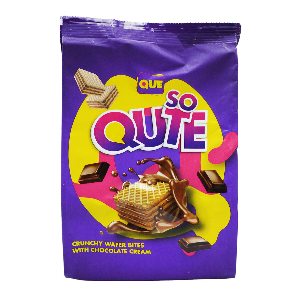 So Qute Chocolate Cream Wafer Bites 200g