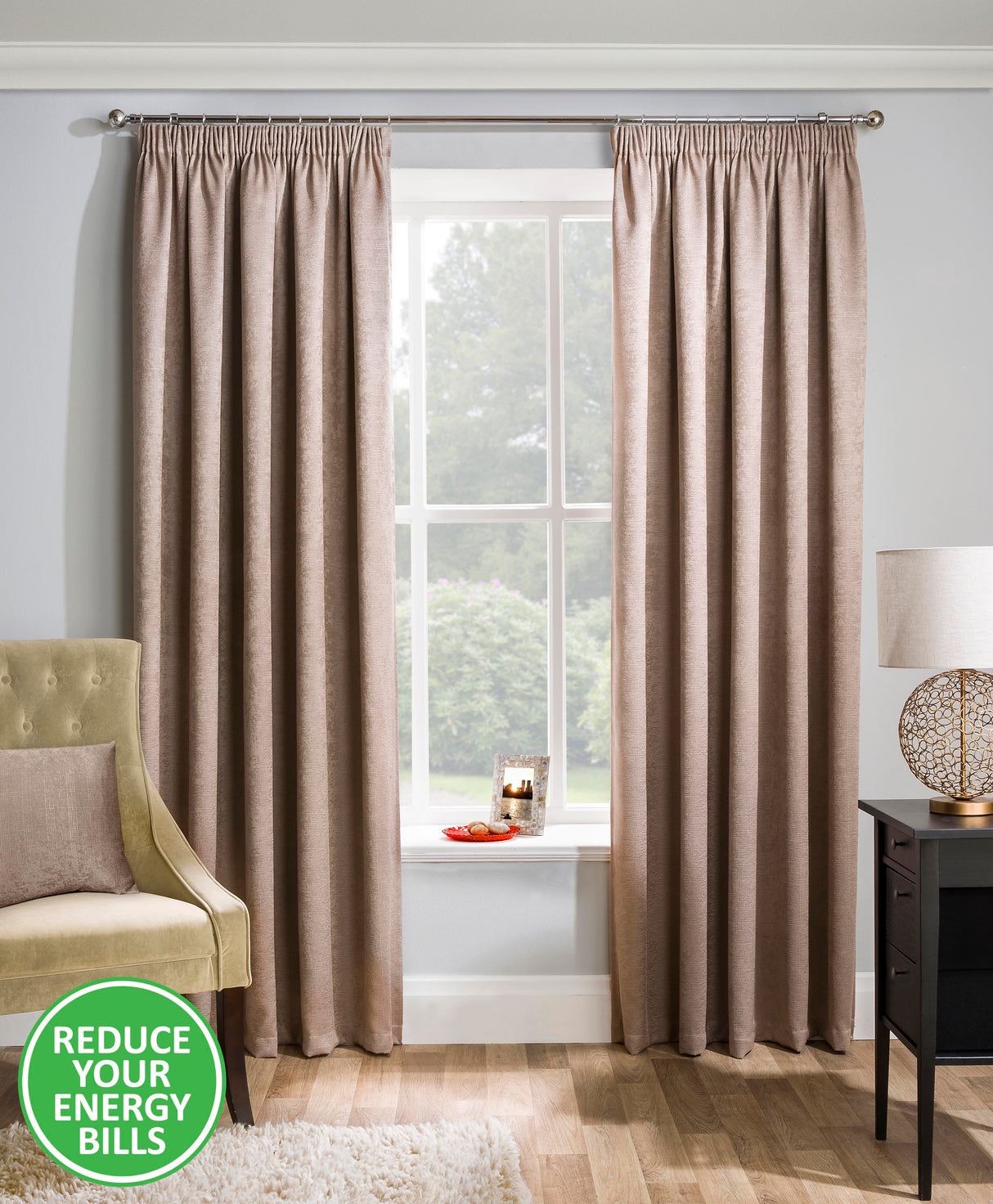 Matrix Ready Made Blackout Curtain