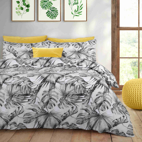 Tropical Leaf Duvet Set