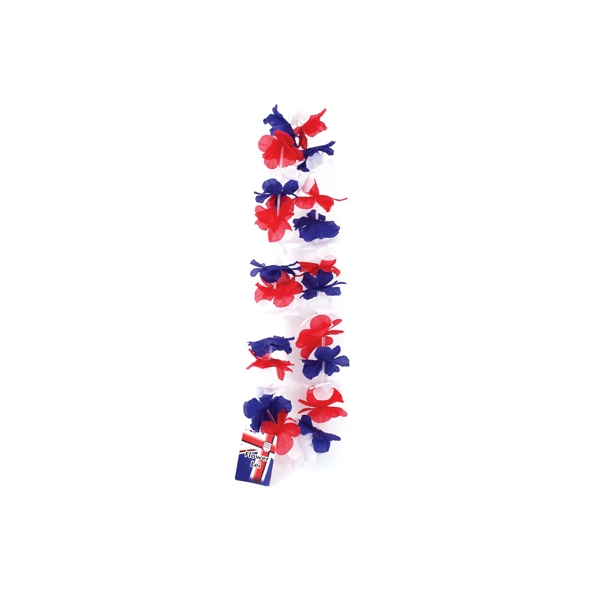 Union Jack 6 Flower Leis