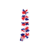 Union Jack 6 Flower Leis