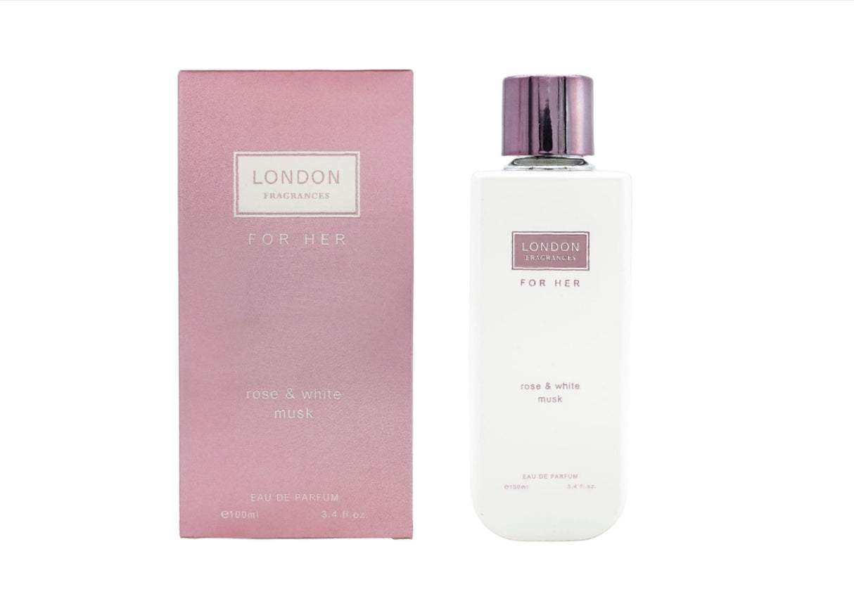 Rose & White Musk for Her Eau De Parfum 100ml