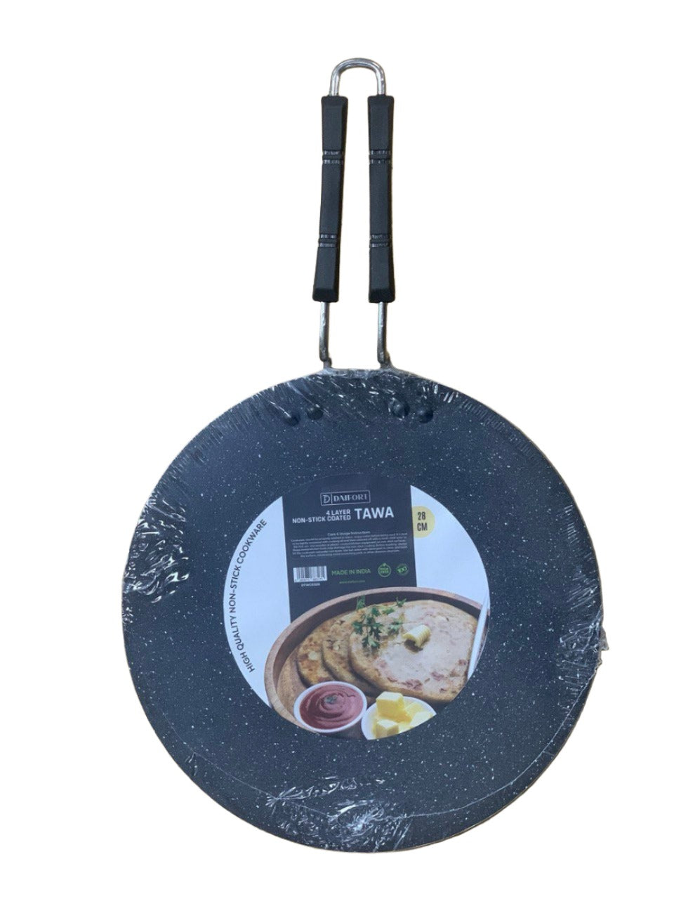 Non-Stick Coated 4 Layer Tawa 28cm