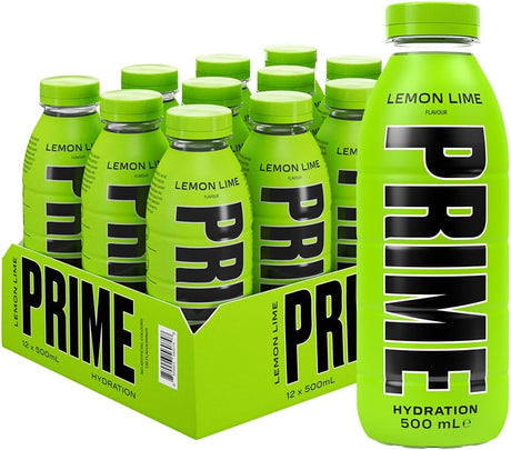 PRIME Hydration Lemon Lime 12x500ml