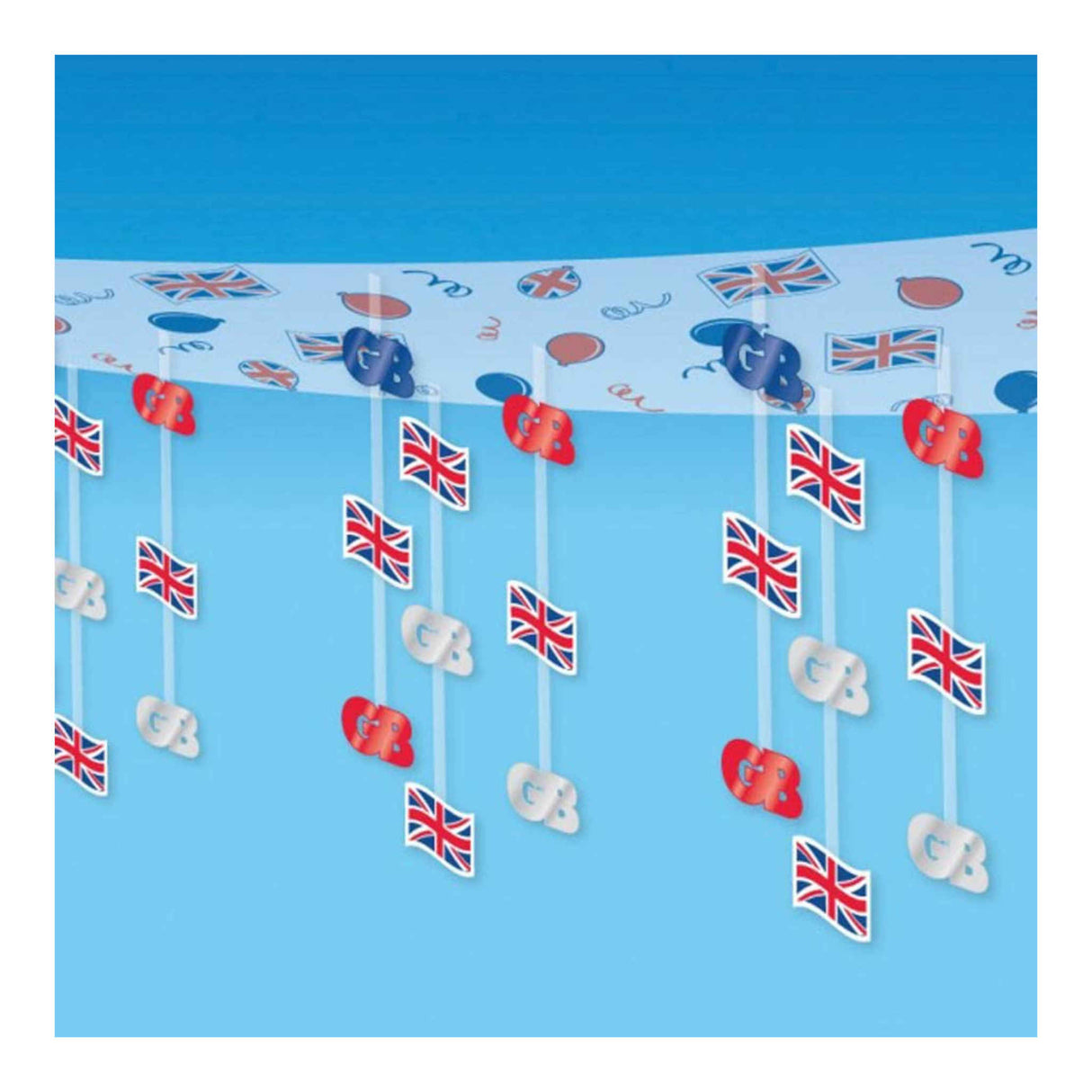 Union Jack Ceiling Decoration 3m x 30.5cm