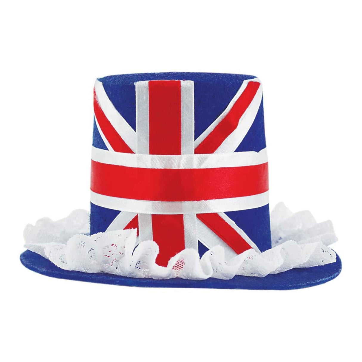 Union Jack Mini Top Hat Adult Standard Size