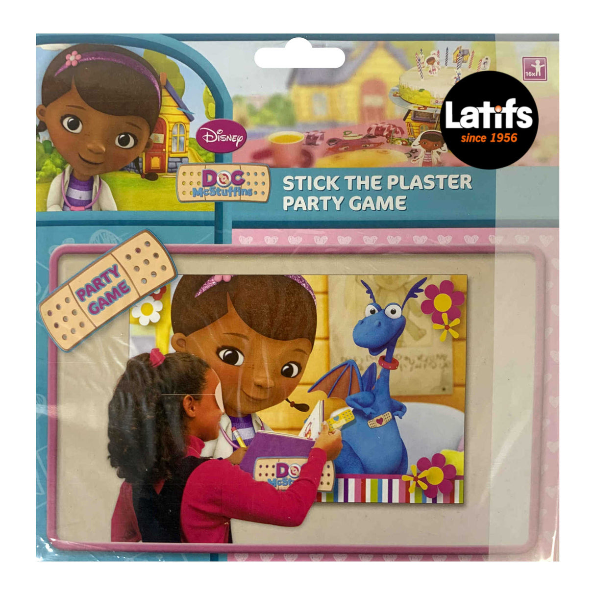 Disney Doc McStuffins Stick The Plaster Party Game