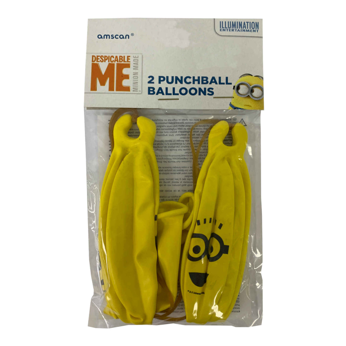 Despicable Me Punch Ball Balloons 2 Pack