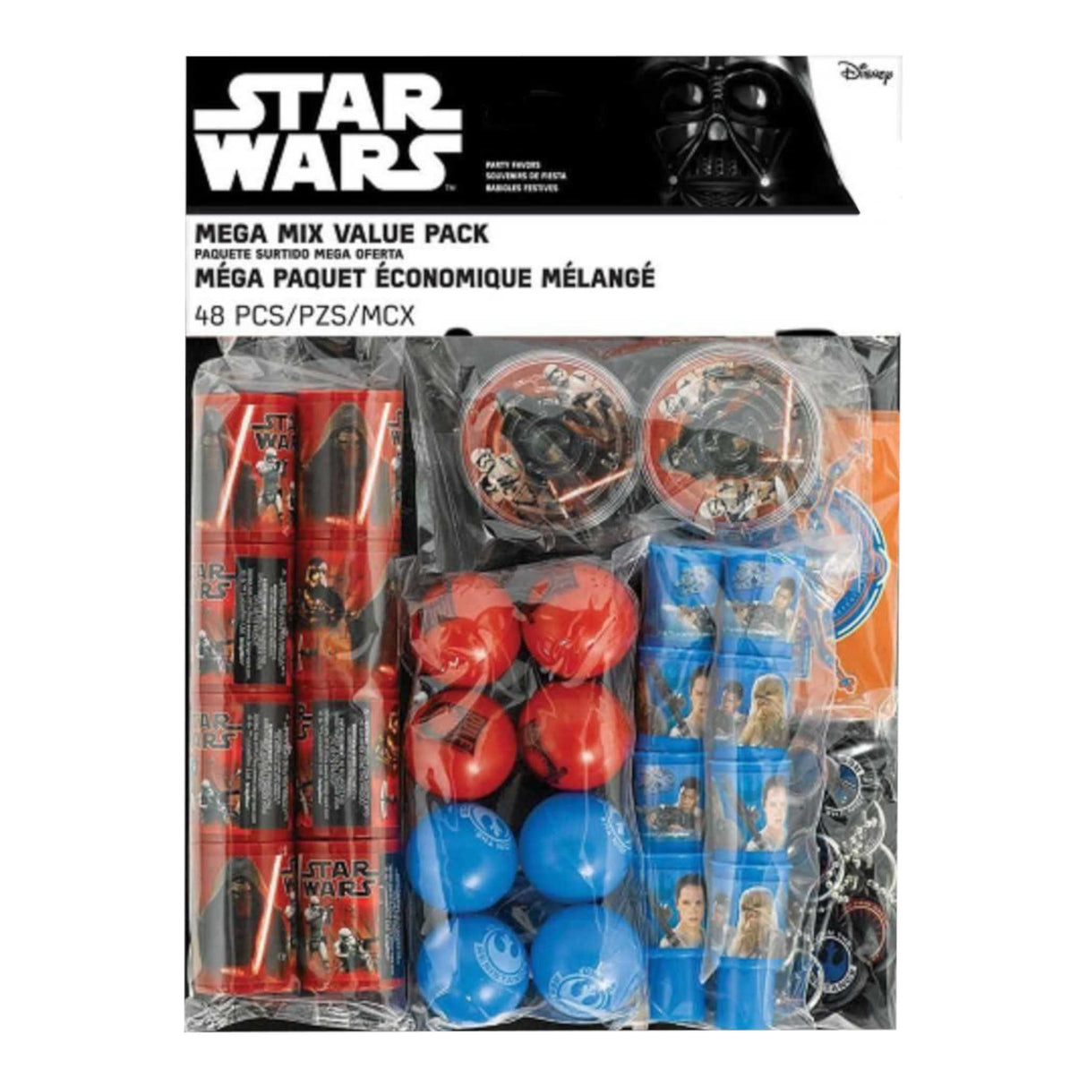 Disney Star Wars Mega Mix Party Pack – 48 Pieces