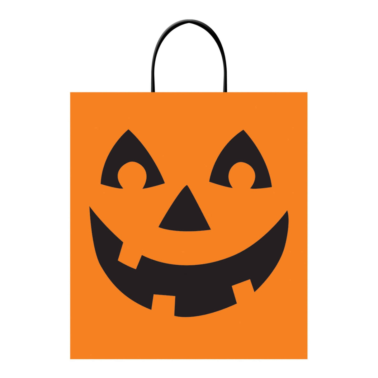 Halloween Pumpkin Jack O Lantern Treat Bag