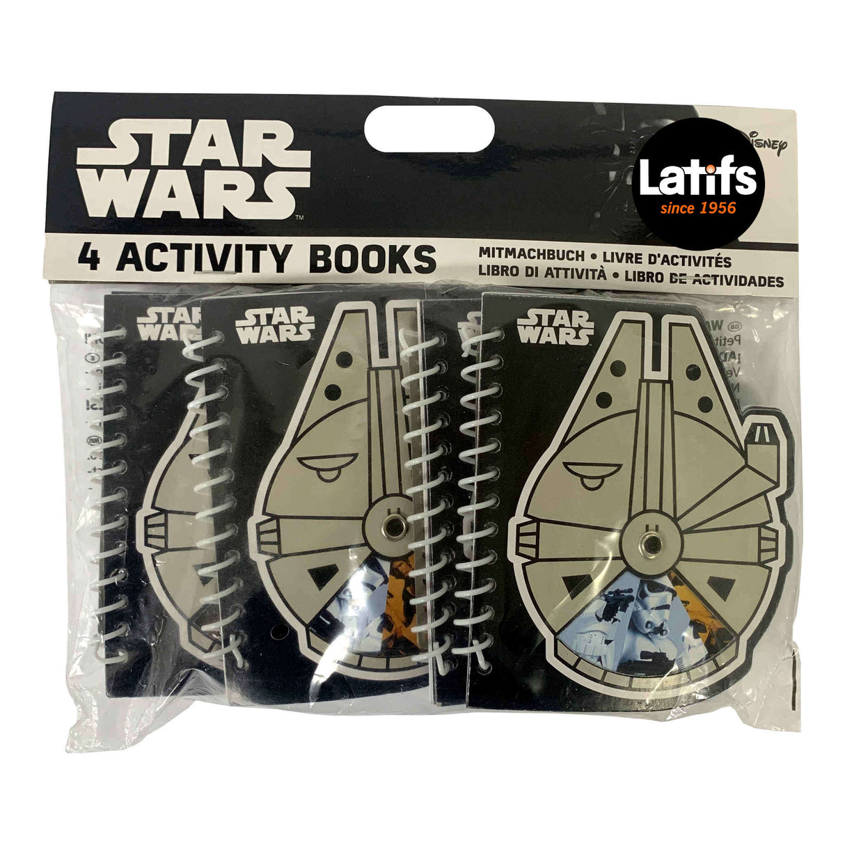 Disney Star Wars Activity Books 4 Pack