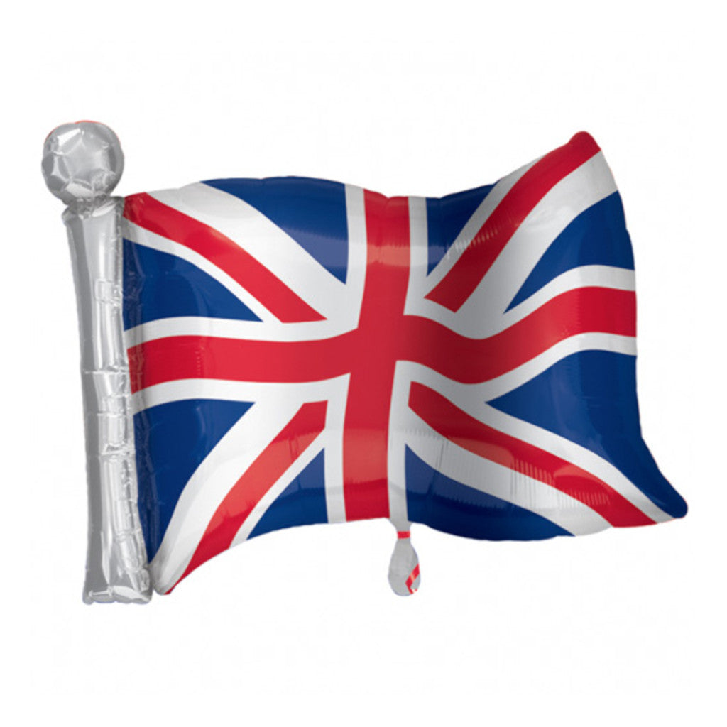 Union Jack Supershape Foil Balloon 68x56cm