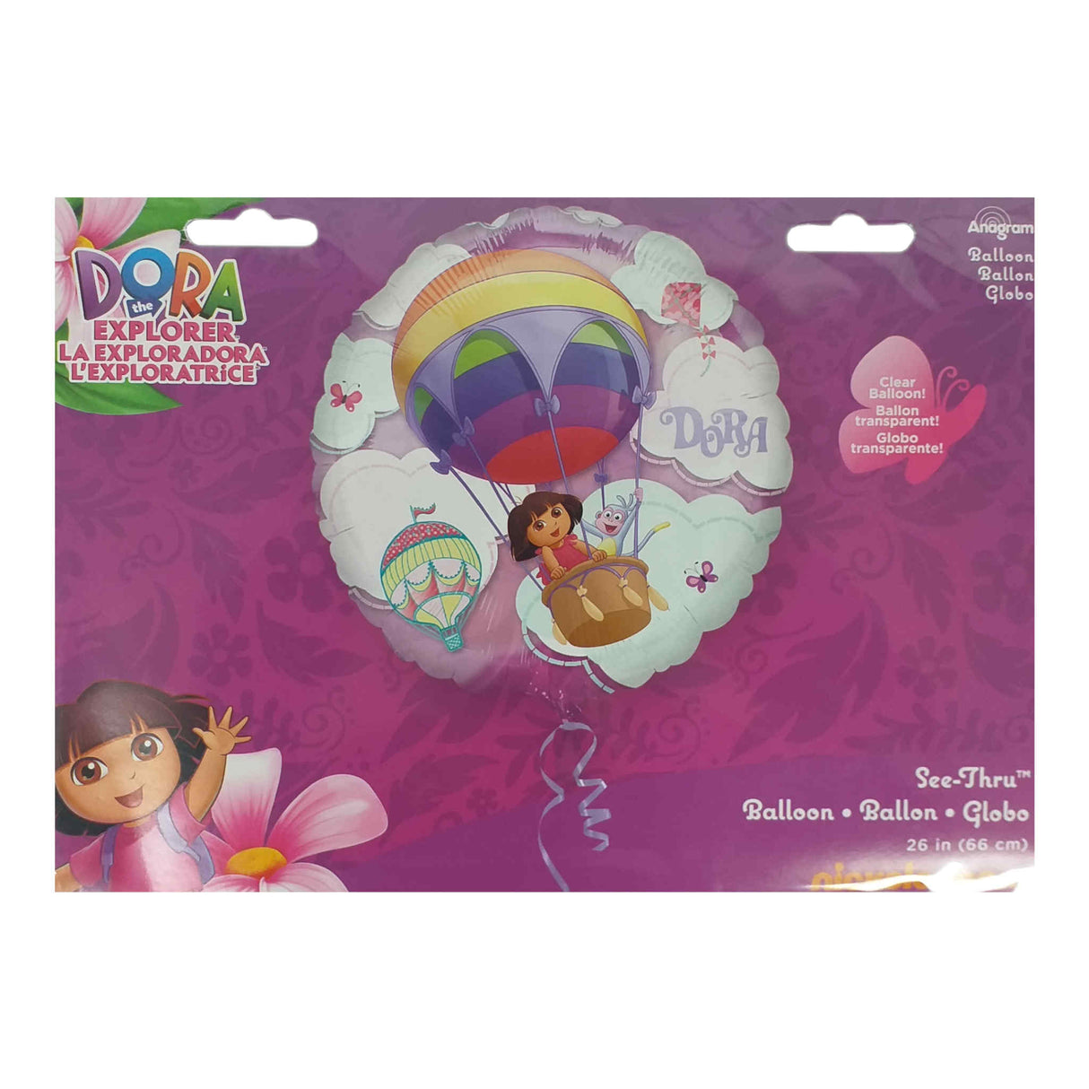 Dora the Explorer See-Thru Balloon | 26 inch