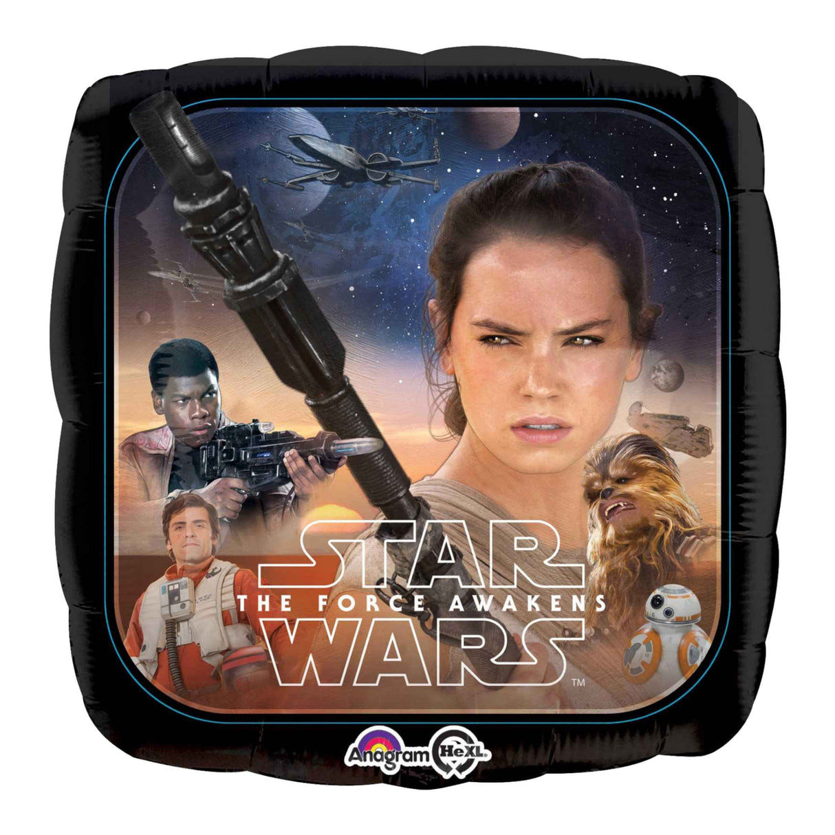 Disney Star Wars Double Sided Square Foil Balloon – 43cm