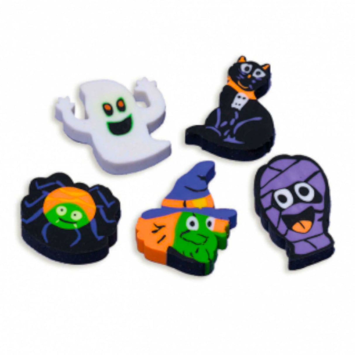 Favour Pack Halloween Erasers 12 Pack