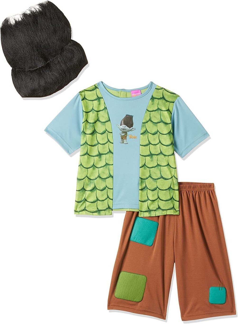 Boys Trolls Branch Costume - Book Week & Fancy Dress Outfit