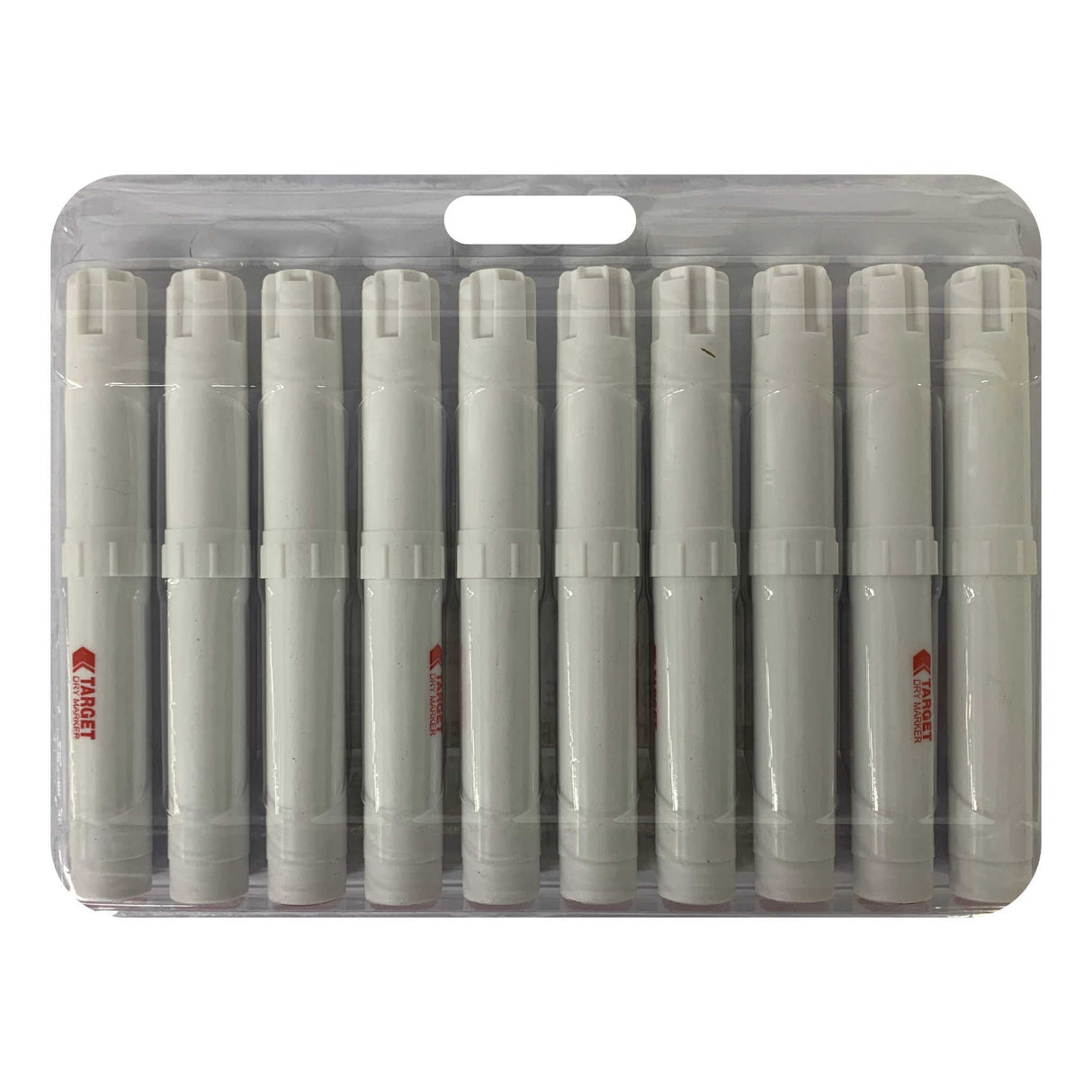 Chisel Tip Dry Whiteboard Marker Red 10 Pack