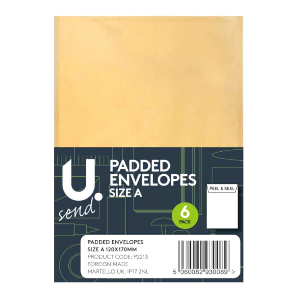 Padded Envelopes | Size B | 5 Pack