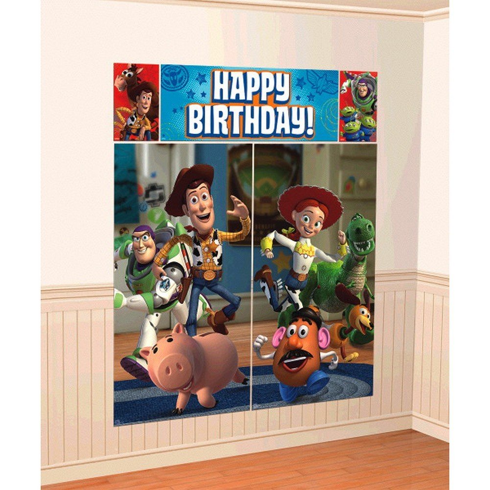 Disney Pixar Toy Story Scene Setter Wall Decorating Kit