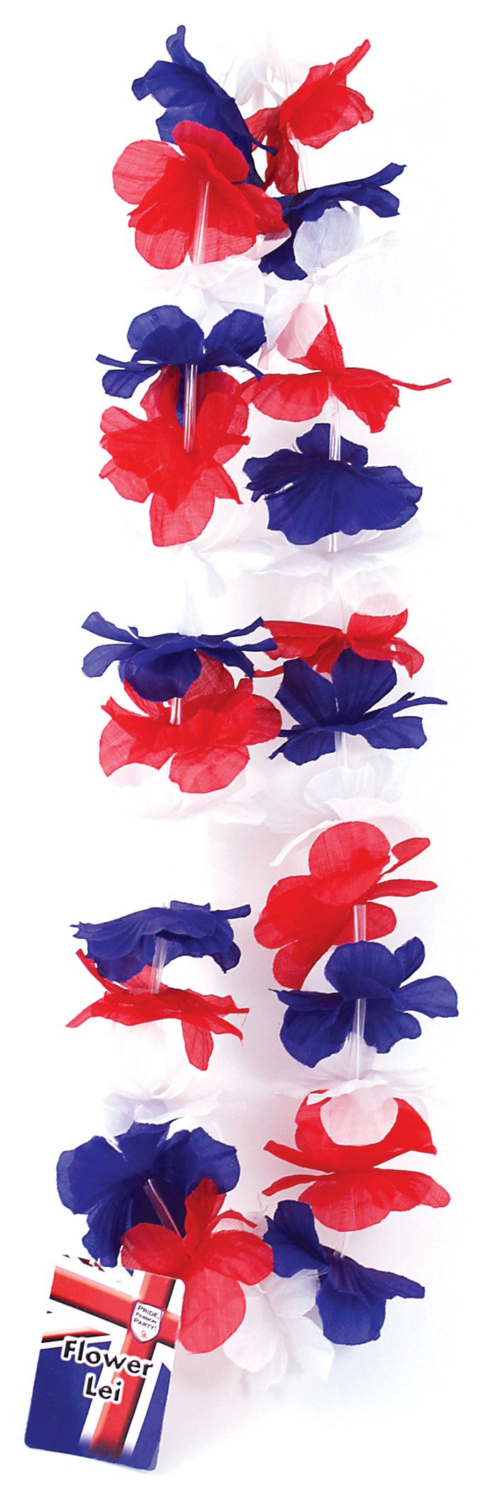 Union Jack 6 Flower Leis