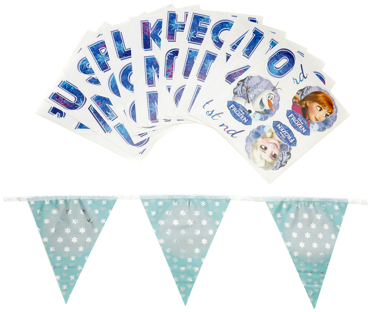 Disney Frozen Holographic Pennant Banner