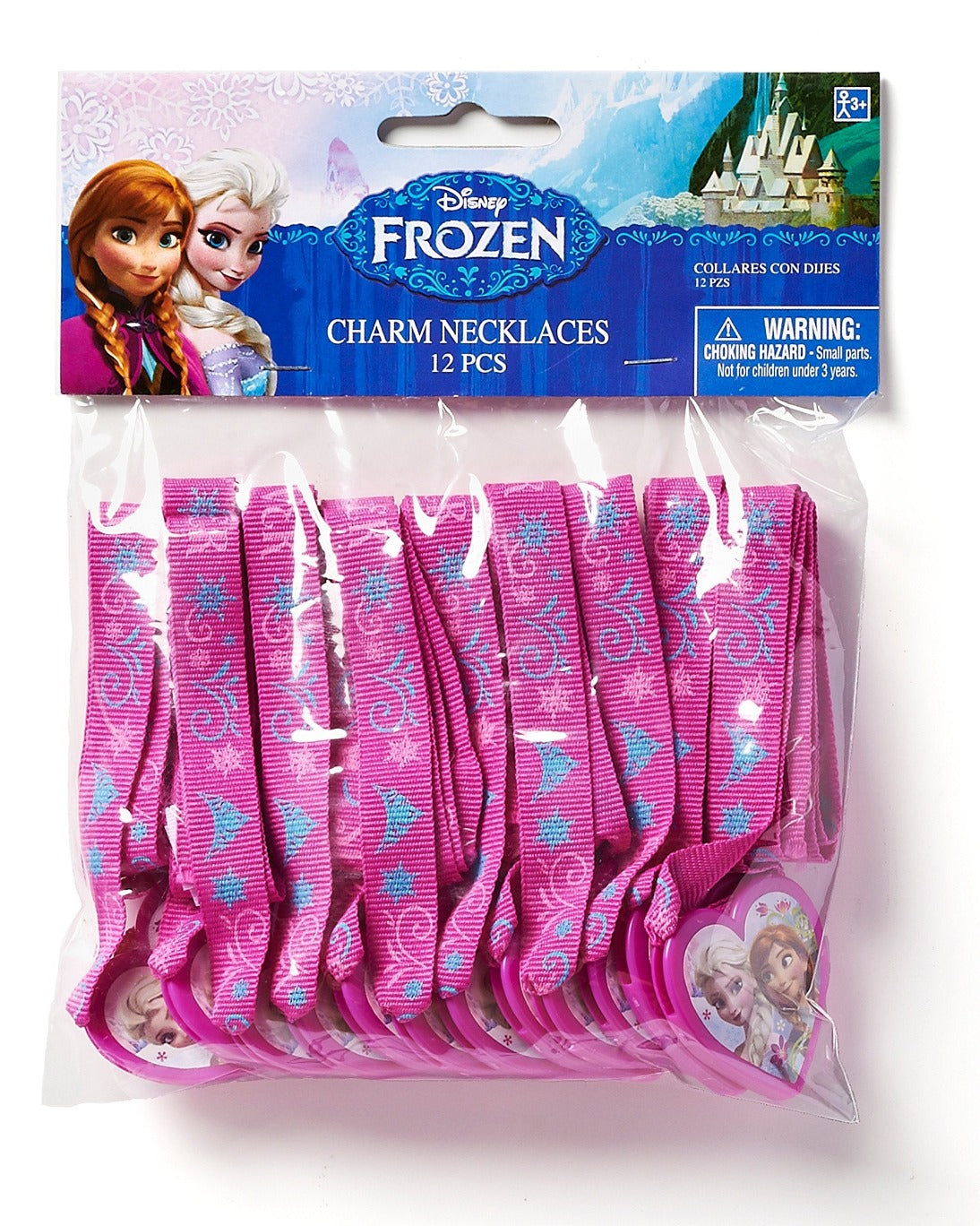 Disney Frozen Charm Necklaces 12pcs